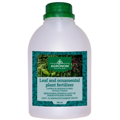 Næring For Blad- Og Dekorative Planter 0,5L