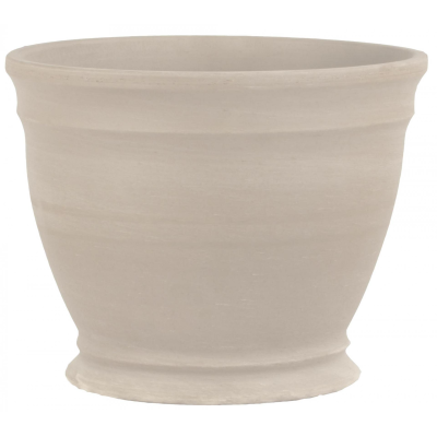 Keramikkpotte GALICUS 28x21CM LYS GRÅ
