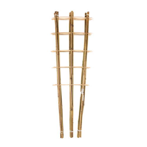 Potteespalier bambus 120cm brun
