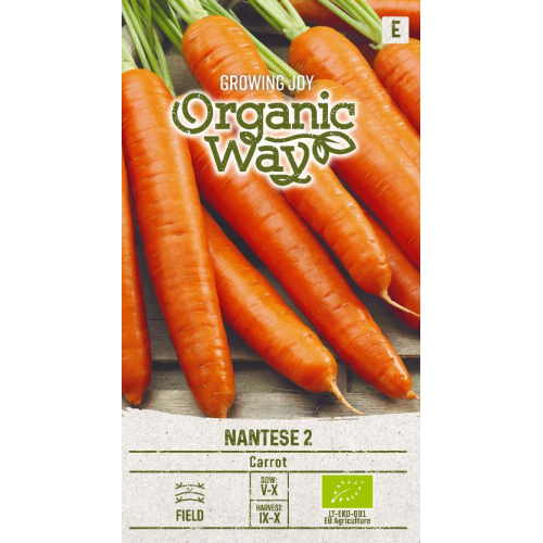 Gulrot NANTESE 2 ORGANIC