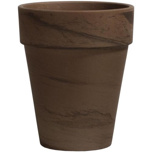 Keramikkpotte grå 21x25cm