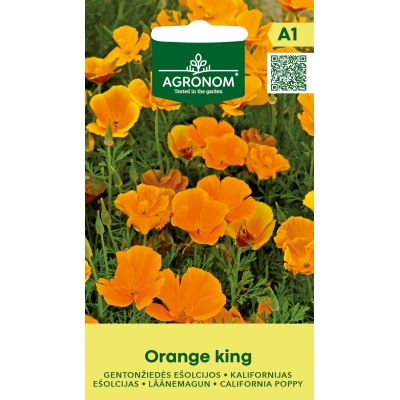 Kaliforniavalmue ORANGE KING