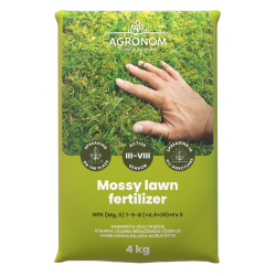 Gjødsel til plener med mose 4kg
