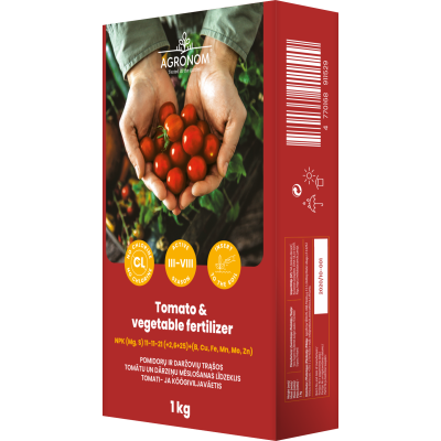 Gjødsel For Tomater Og Grønnsaker 1kg