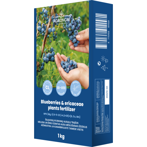 Gjødsel For Blåbær Og Lynplanter 1kg