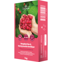 Gjødsel for bringebær, bjørnebær og bærbusker 1 kg