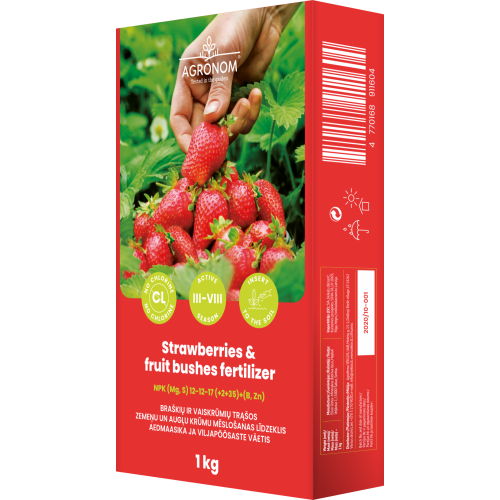 Gjødsel For Jordbær Og Bærbusker 1kg