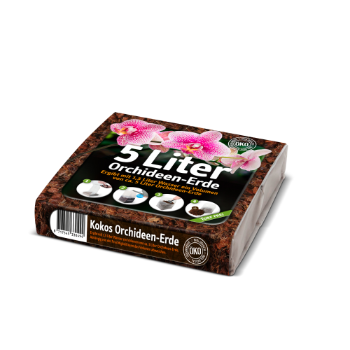 Kokossubstrat for orkidéer 5 L (PRODUCX)