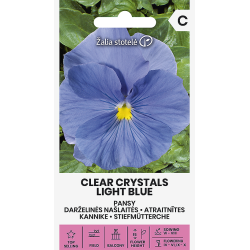 Stemorsblomster CLEAR CRYSTALS LIGHT BLUE