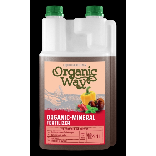 Organisk-mineralgjødsel for tomater og paprika 1 L