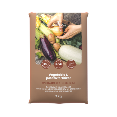 Gjødsel for grønnsaker og poteter 2kg