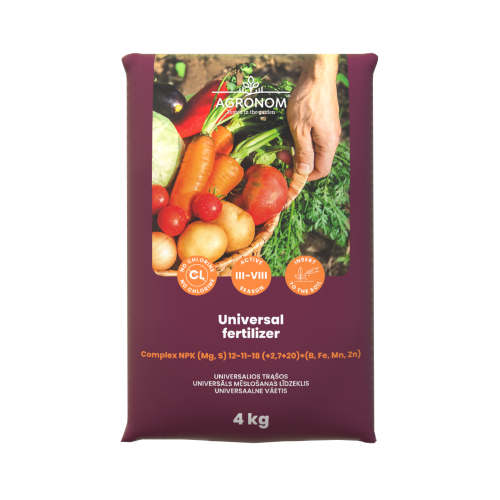 Universalgjødsel COMPLEX NPK 4kg PREMIUM