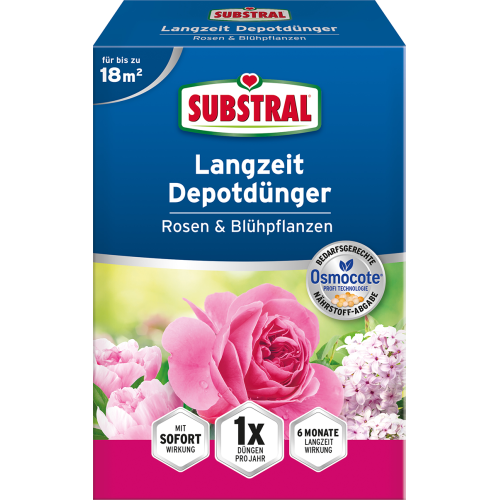 Gjødsel til roser og blomstrende planter 0,75 kg (Substral)