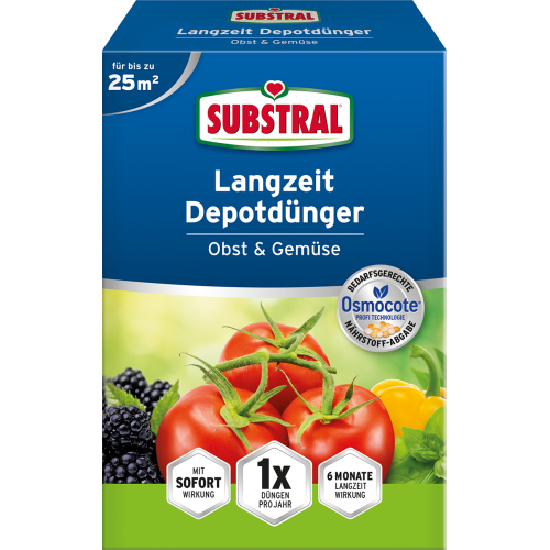Gjødsel for tomater, grønnsaker og frukt 0,75 kg (Substral)