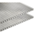 Kanal Polykarbonatplater 10mm (Bredde-2.1m)