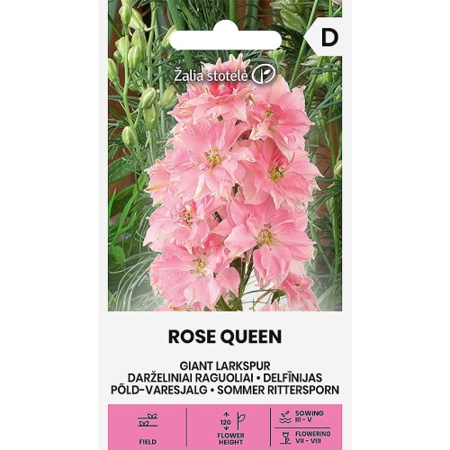 Hageridderspore ROSE QUEEN