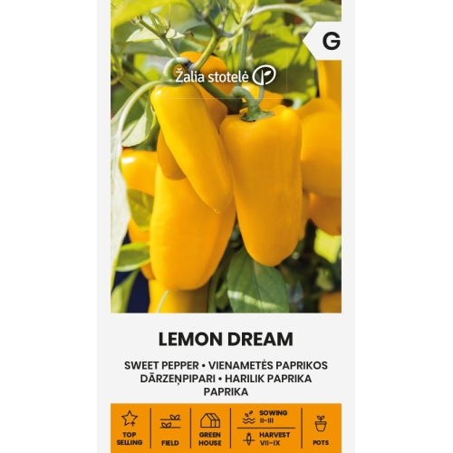 Paprikafrø LEMON DREAM