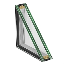 Isolerglass laminert